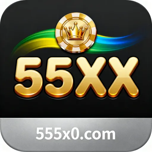 Novo logo da 55xx casino
